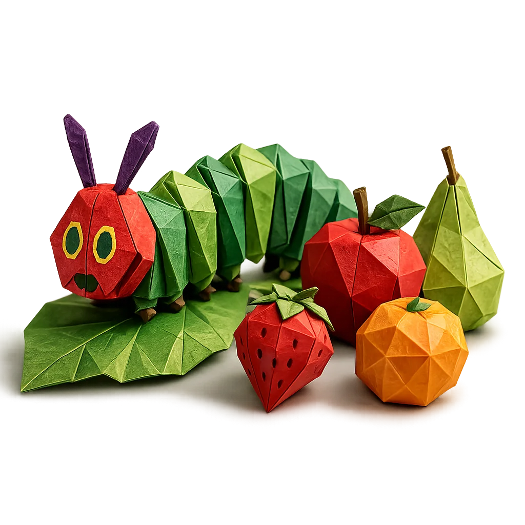 Aprender inglés con cuentos usando The Very Hungry Caterpillar
